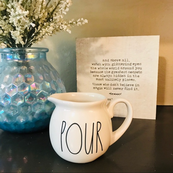 Rae Dunn Other - NWOT Rae Dunn “POUR” Cup